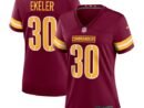 Austin Ekeler Washington Commanders Nike Women's  Game Jersey -  Burgundy/White