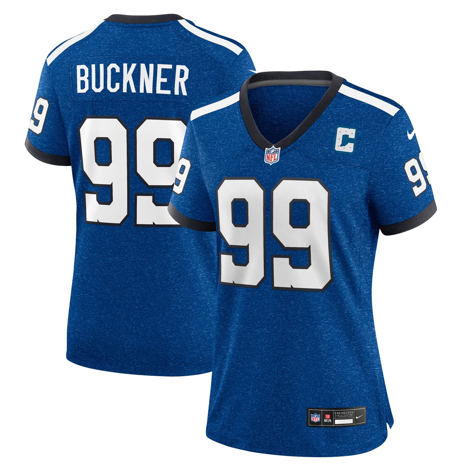 DeForest Buckner Indianapolis Colts Nike Women's Game Player Jersey - Royal/Blue