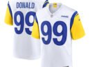 Aaron Donald Los Angeles Rams Nike Alternate Player Game Jersey - White/Cream