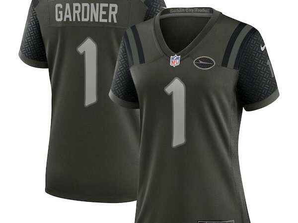 Ahmad Sauce Gardner New York Jets Nike Women's 2025 Rivalries Collection Game Jersey - Gotham Green