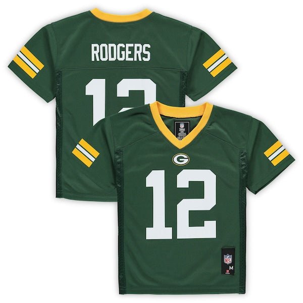 Aaron Rodgers Green Bay Packers Preschool Replica Player Jersey - Green
