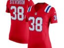 Rhamondre Stevenson New England Patriots Nike Women's Alternate Game Player Jersey - Red/White
