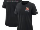 Cincinnati Bengals Nike Women's 2025 NFL Crucial Catch Tri-Blend Dri-FIT T-Shirt - Black