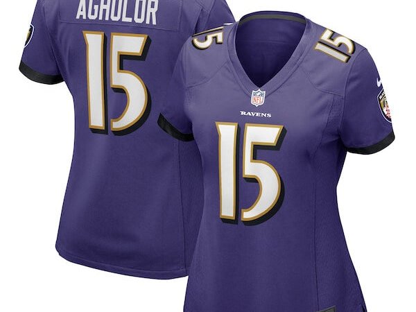 Nelson Agholor Baltimore Ravens Nike Women's Game Jersey - Purple