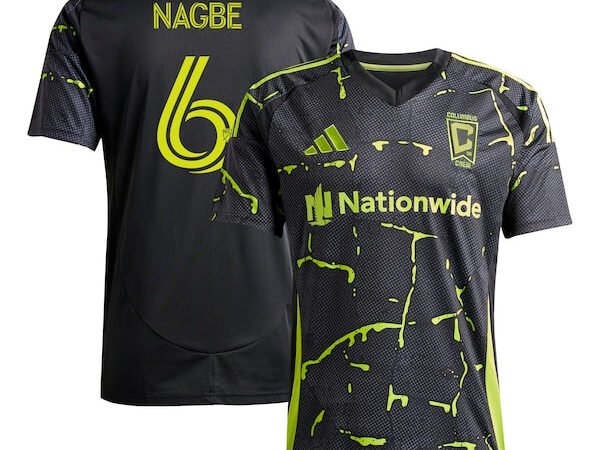 Darlington Nagbe Columbus Crew adidas 2025 The Goosebumps Kit Replica Player Jersey - Black