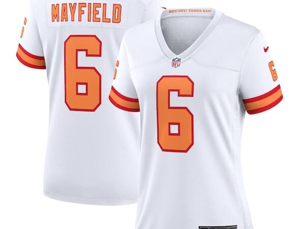 Baker Mayfield '76 Tampa Bay Buccaneers Nike Women's  Game Jersey - White/Red/Orange