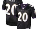 Ed Reed Baltimore Ravens 2004 Authentic Throwback Retired Player Jersey - Black