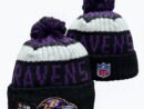 BALTIMORE RAVENS KNIT HAT