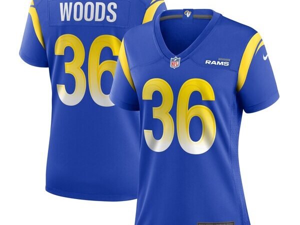 Charles Woods Los Angeles Rams Nike Women's Game Jersey -  Royal