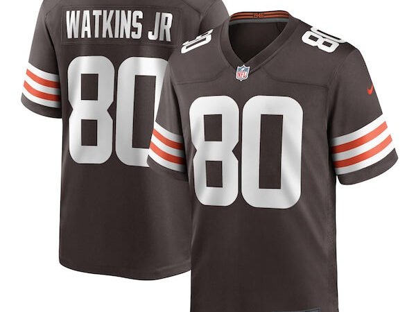 Austin Watkins Jr. Cleveland Browns Nike Team Game Jersey -  Brown