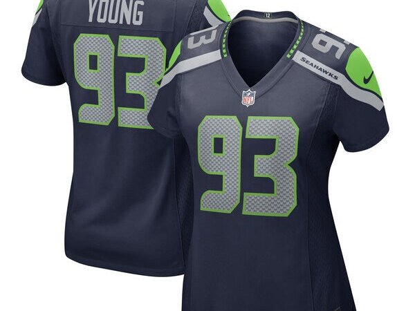 Cameron Young Seattle Seahawks Nike Women's  Game Jersey - College Navy