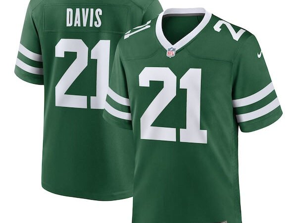 Ashtyn Davis New York Jets Nike Team Game Jersey - Legacy Green