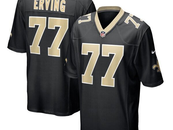 Cameron Erving New Orleans Saints Nike  Game Jersey -  Black