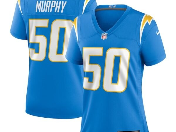Caleb Murphy Los Angeles Chargers Nike Women's  Game Jersey -  Powder Blue