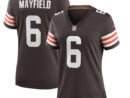 Baker Mayfield Cleveland Browns Nike Women's Game Player Jersey - Brown/White