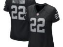 Alexander Mattison Las Vegas Raiders Nike Women's  Game Jersey -  Black
