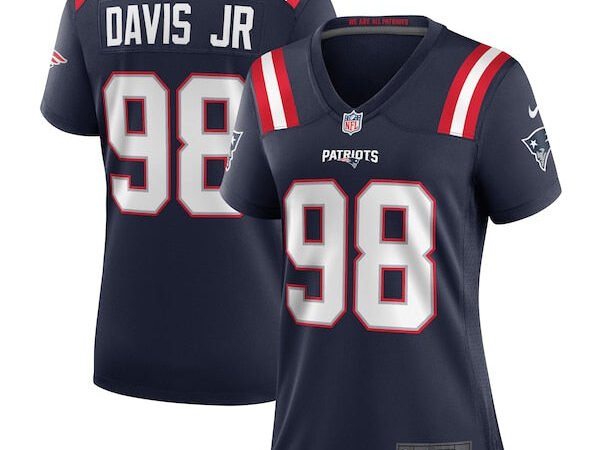 Carl Davis Jr. New England Patriots Nike Women's Game Player Jersey - Navy