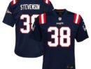 Rhamondre Stevenson New England Patriots Nike Youth Team Player Game Jersey - Navy