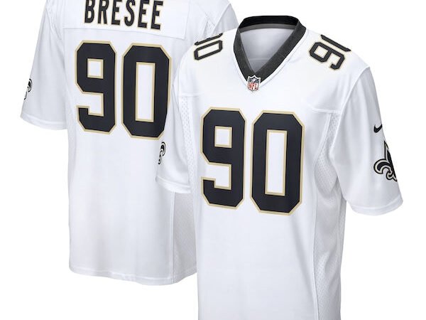 Bryan Bresee New Orleans Saints Nike Game Jersey - White