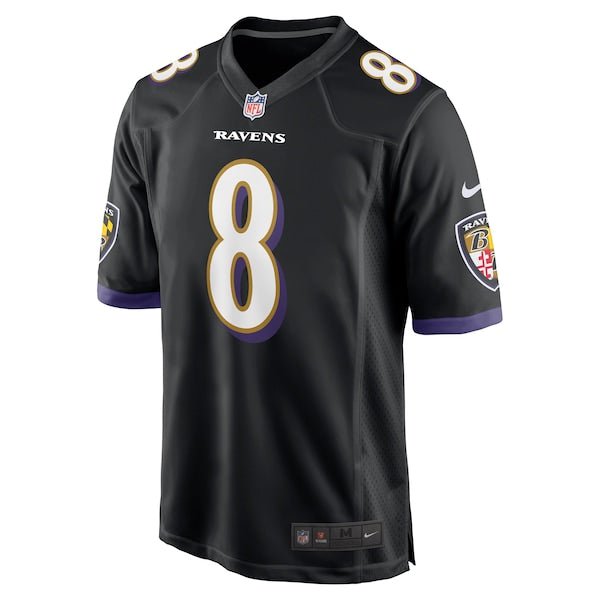 Lamar Jackson Baltimore Ravens Nike Alternate Game Jersey - Black
