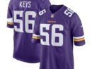 Austin Keys Minnesota Vikings Nike Team Game Jersey -  Purple