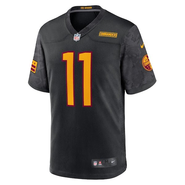 Carson Wentz Washington Commanders Nike Alternate Game Player Jersey - Black/Burgundy