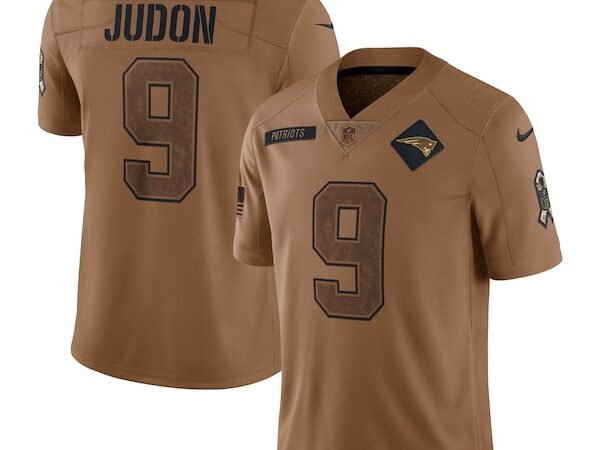 Matthew Judon New England Patriots Nike 2023 Salute To Service Limited Jersey - Brown
