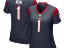 Number 1 Mom Houston Texans Nike Women's Game Jersey - Navy