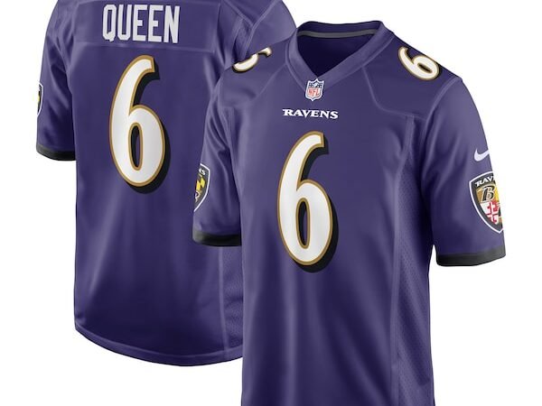 Patrick Queen Baltimore Ravens Nike Game Player Jersey - Purple