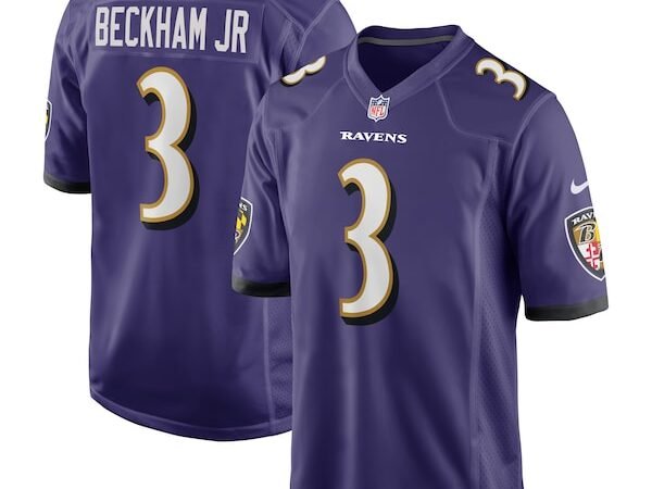 Odell Beckham Jr. Baltimore Ravens Nike Game Jersey - Purple