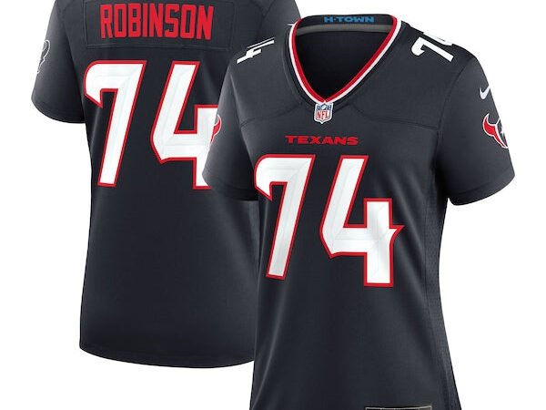 Cam Robinson Houston Texans Nike Women's Team Game Jersey -  Navy
