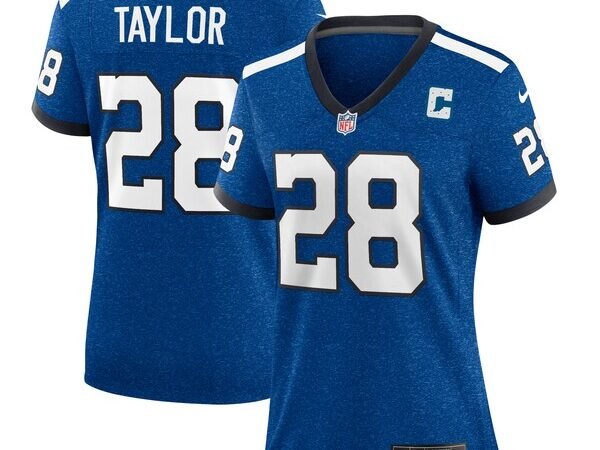 Jonathan Taylor Indianapolis Colts Nike Women's Player Jersey - Royal