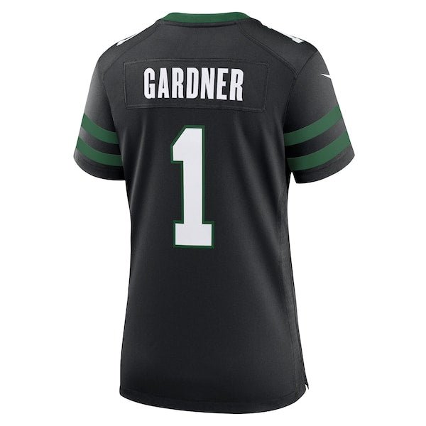 Ahmad Sauce Gardner New York Jets Nike Women's Alternate Game Jersey - Legacy Black/Green/White