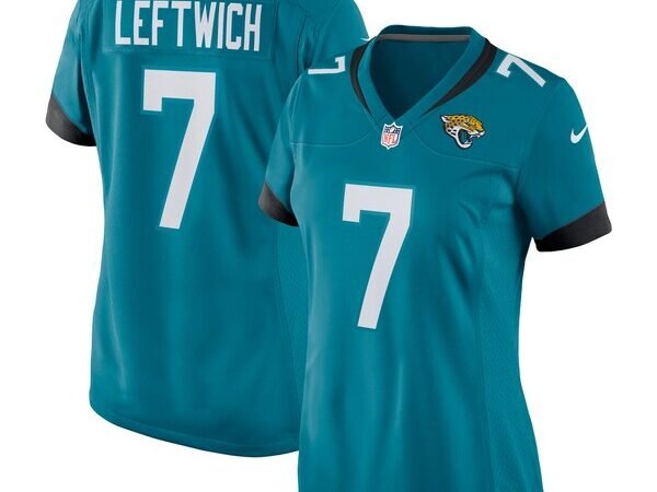 Byron Leftwich Jacksonville Jaguars Nike Women's Retired Player Game Jersey - Teal/Black