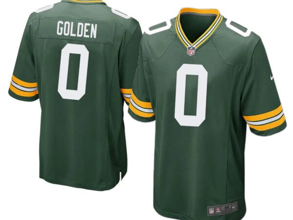 Matthew Golden Green Bay Packers Nike Game Jersey - Green