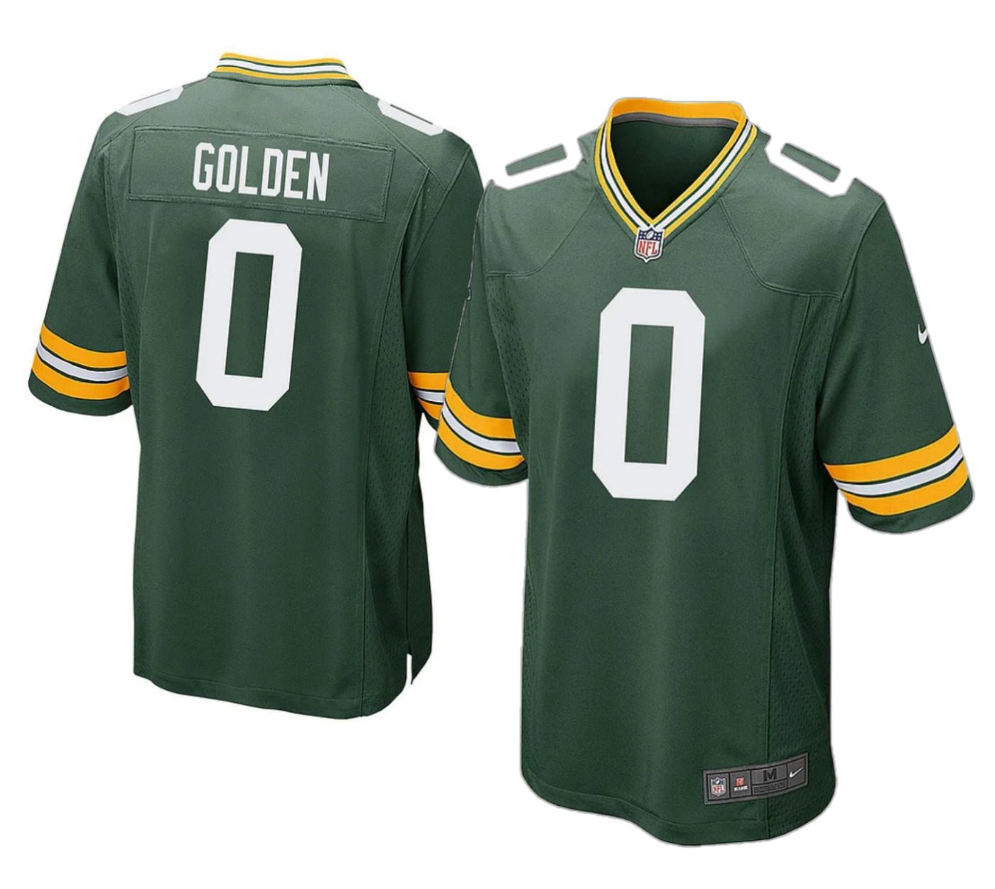 Matthew Golden Green Bay Packers Nike Game Jersey - Green