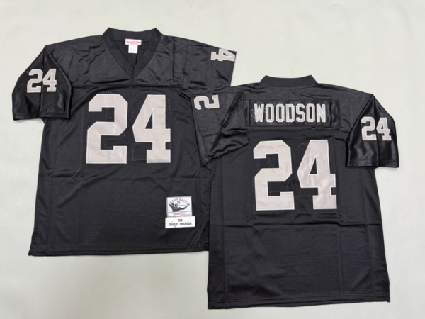 Charles Woodson Las Vegas Raiders Authentic Throwback Retired Player Jersey