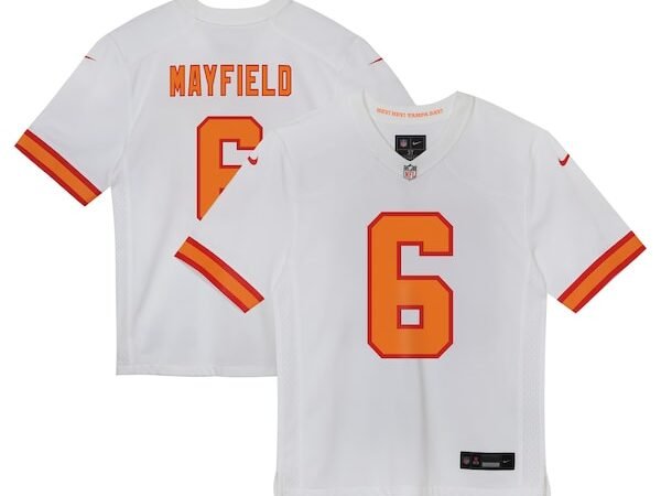 Baker Mayfield '76 Tampa Bay Buccaneers Toddler  Game Jersey - White