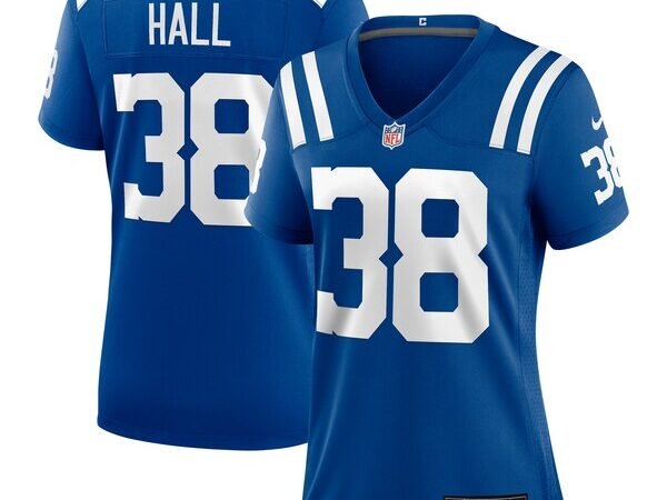 Darren Hall Indianapolis Colts Nike Women's Game Jersey - Royal