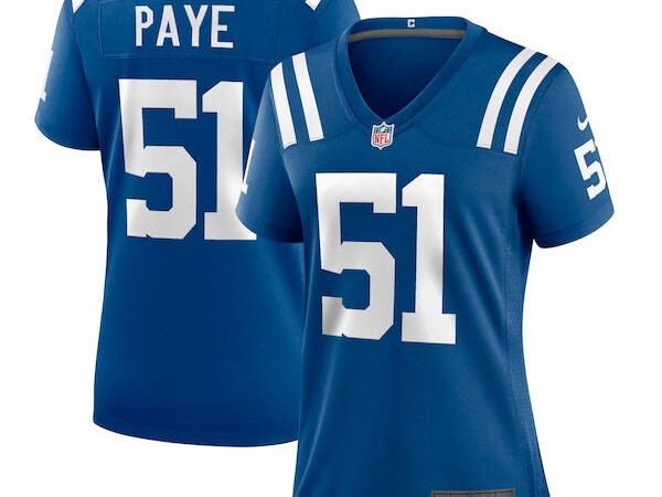 Kwity Paye Indianapolis Colts Nike Women's Game Jersey - Royal/Blue