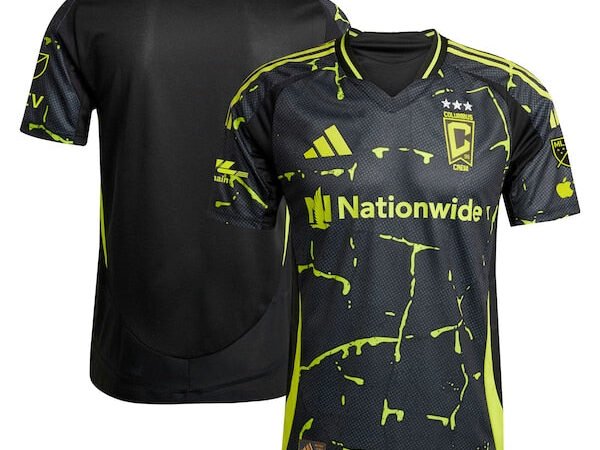 Columbus Crew adidas 2025 The Goosebumps Kit Authentic Jersey - Black