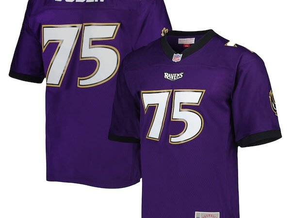 Jonathan Ogden Baltimore Ravens  Legacy Replica Jersey - Purple