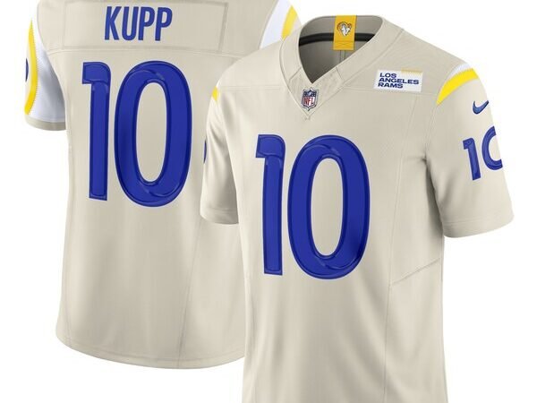 Cooper Kupp Los Angeles Rams Nike Alternate Vapor F.U.S.E. Limited Jersey - Bone