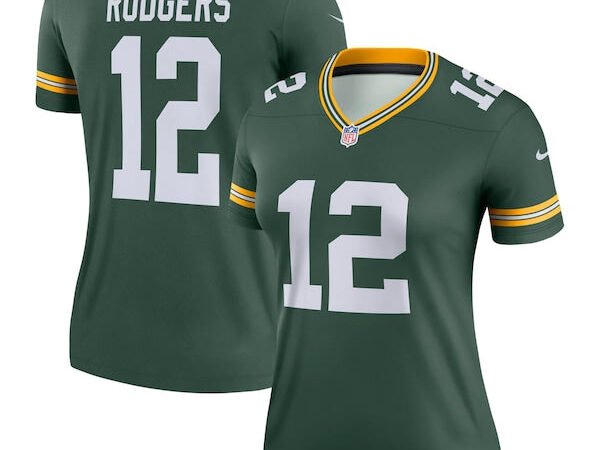 Aaron Rodgers Green Bay Packers Nike Women's Legend Jersey - Green