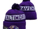 BALTIMORE RAVENS KNIT HAT