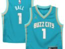 LaMelo Ball Charlotte Hornets Jordan Brand Preschool 2023/24 Swingman Replica Jersey - City Edition - Teal