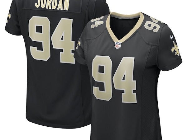 Cameron Jordan New Orleans Saints Nike Women's Game Jersey - Black/White