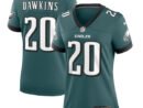 Brian Dawkins Philadelphia Eagles Nike Women's Retired Player Game Jersey - Midnight Green/Black