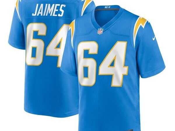 Brenden Jaimes Los Angeles Chargers Nike Game Jersey - Powder Blue