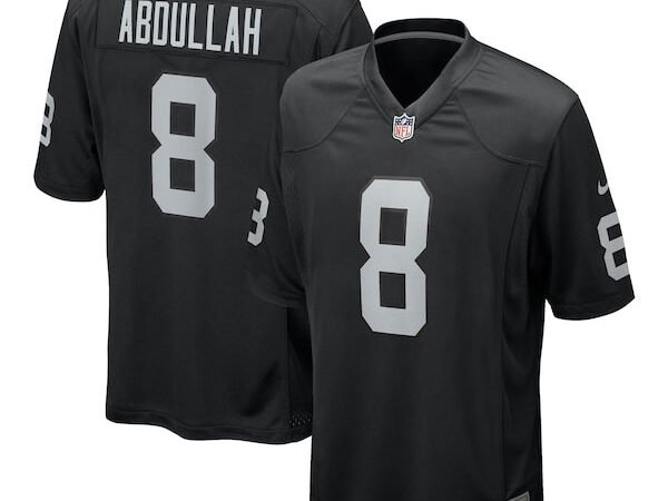 Ameer Abdullah Las Vegas Raiders Nike Team Game Jersey -  Black